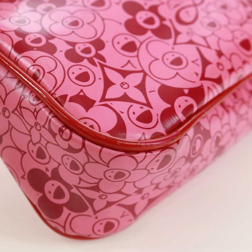 Louis Vuitton Pochette Accessoires Cosmic Blossom Pink Pvc Clutche & Pouche Bag