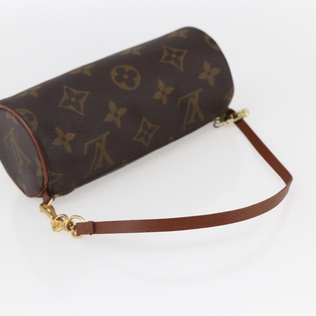 Louis Vuitton Papillon Pochette Monogram Canvas Brown Canvas Clutche & Pouche Bag