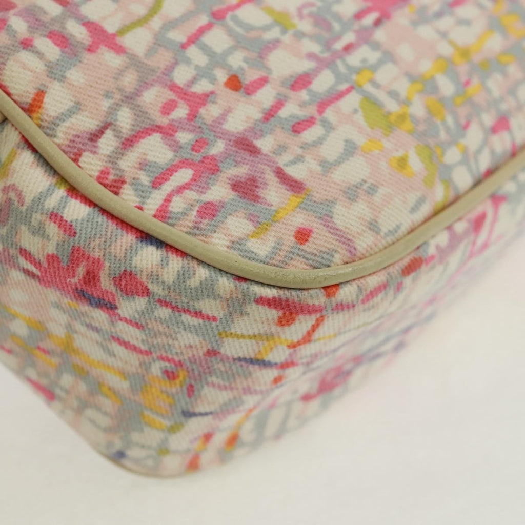 Chanel Vintage Clover Camera Bag Printed Canvas Multicolour Canvas Shoulder Bag Bag