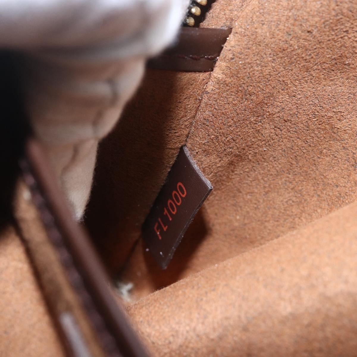Louis Vuitton Pochette Saint Louis Damier Brown Canvas Clutche & Pouche Bag