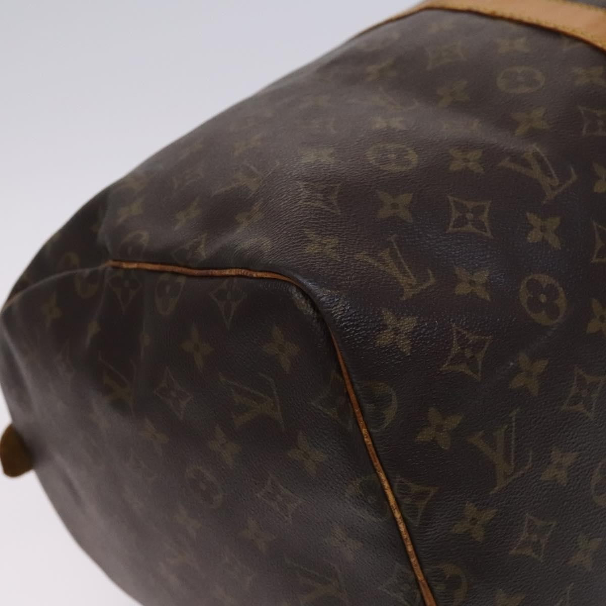 Louis Vuitton Keepall Bag Monogram Canvas Brown Canvas Travel Bag