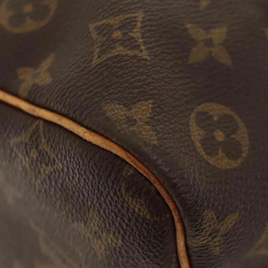 Louis Vuitton Keepall Bag Monogram Canvas Brown Canvas Travel Bag