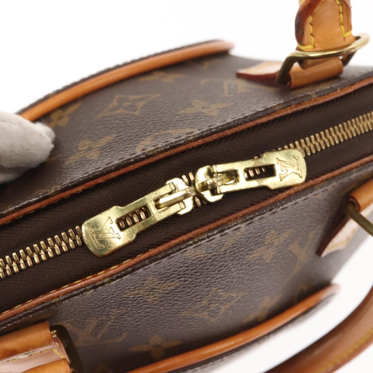 Louis Vuitton Ellipse Bag Monogram Canvas Brown Canvas Handbag