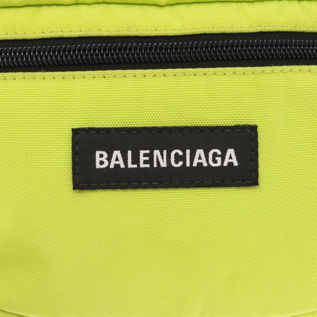 Balenciaga Explorer Belt Bag Nylon Yellow Nylon Shoulder Bag