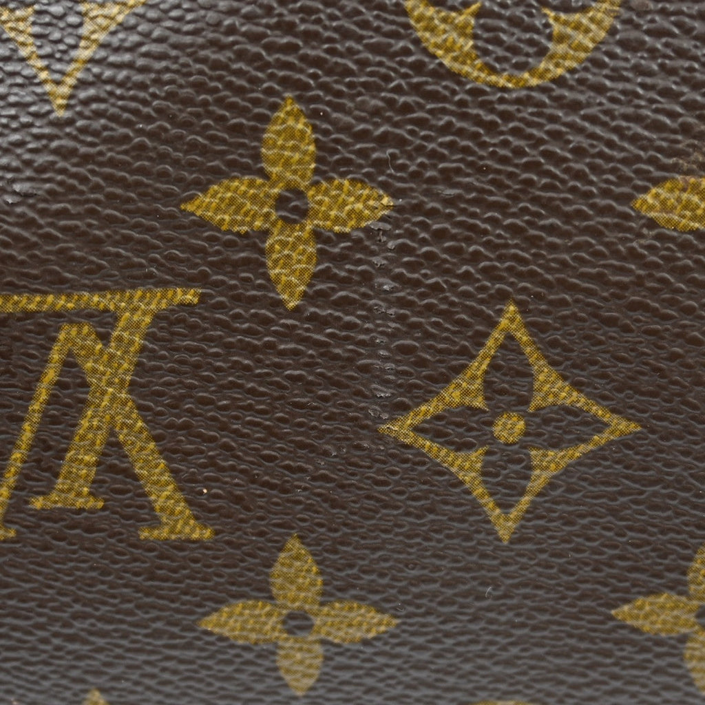 Louis Vuitton Keepall Bag Monogram Canvas Brown Canvas Travel Bag