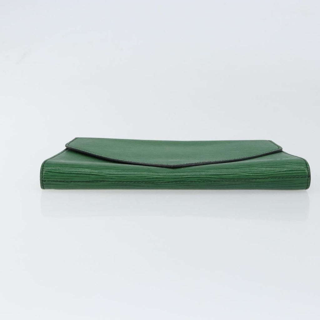 Louis Vuitton Art Deco Clutch Epi Leather Green Leather Clutche & Pouche Bag