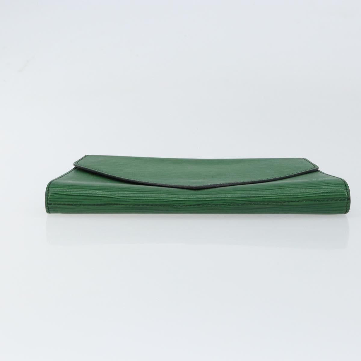 Louis Vuitton Art Deco Clutch Epi Leather Green Leather Clutche & Pouche Bag