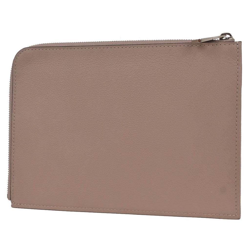 Louis Vuitton Pochette Jour Leather Gray Leather Clutche & Pouche Bag
