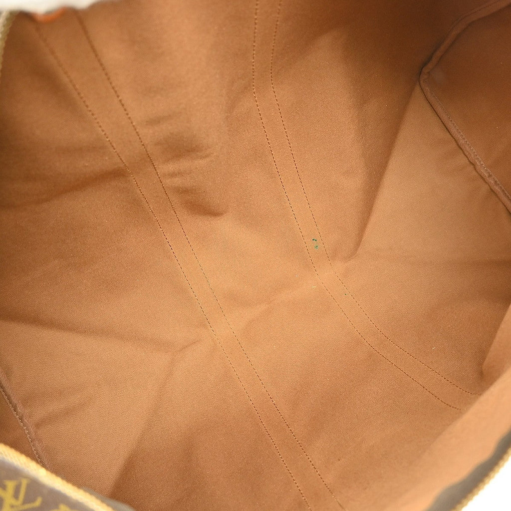 Louis Vuitton Keepall Bag Monogram Canvas Brown Canvas Travel Bag
