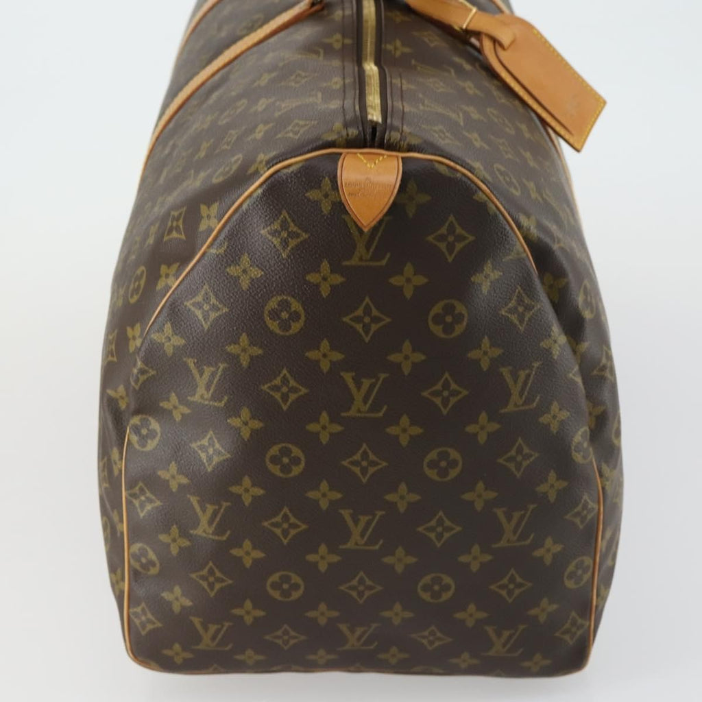 Louis Vuitton Keepall Bag Monogram Canvas Brown Canvas Travel Bag