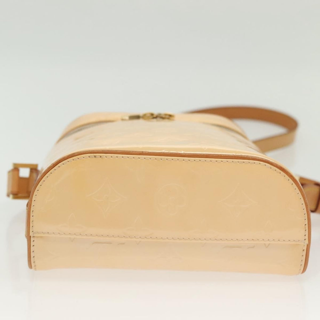 Louis Vuitton Sullivan Handbag Monogram Vernis Pink Patent_Leather Shoulder Bag