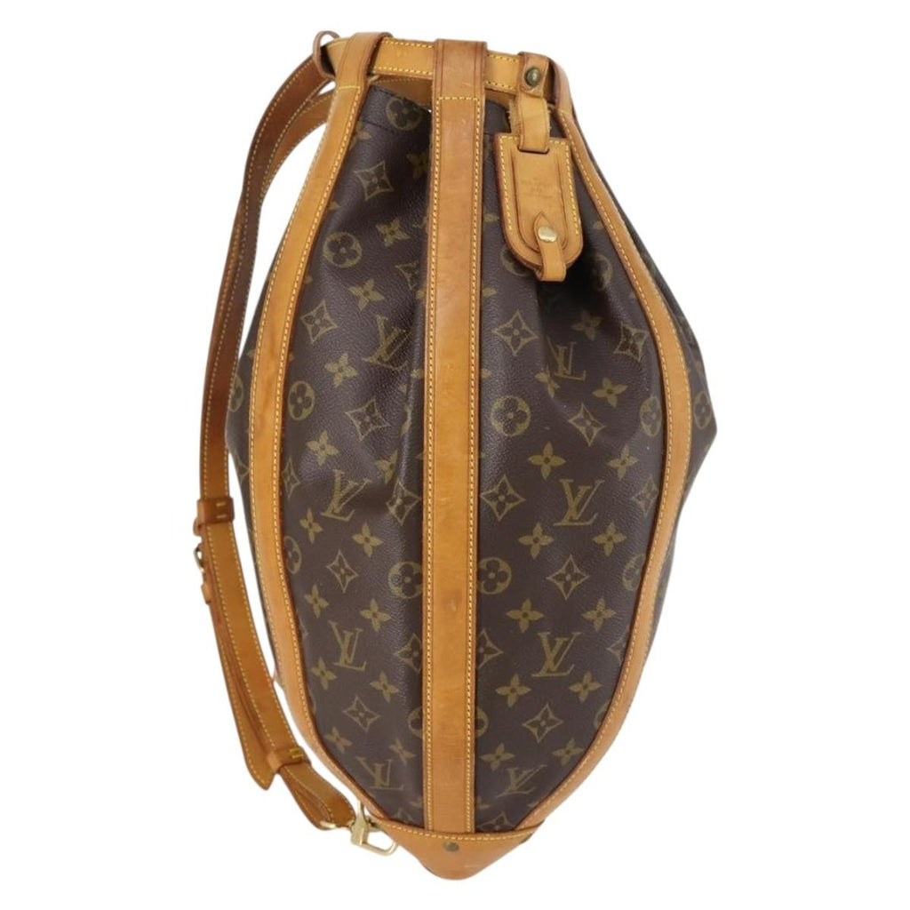 Louis Vuitton Romeo Gigli Handbag Monogram Canvas Brown Canvas Shoulder Bag