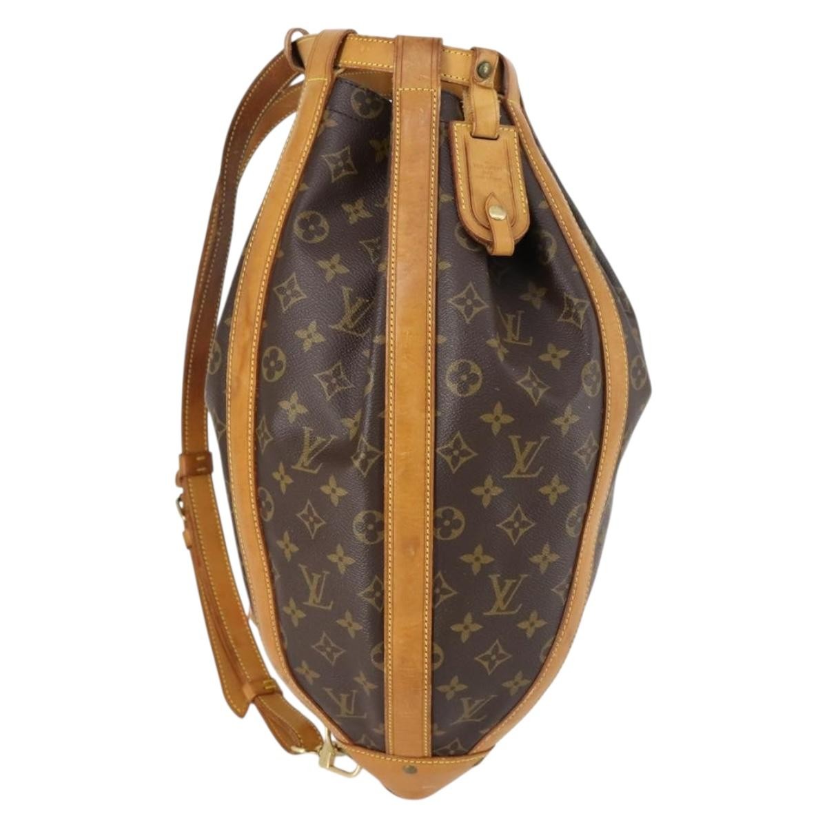 Louis Vuitton Romeo Gigli Handbag Monogram Canvas Brown Canvas Shoulder Bag