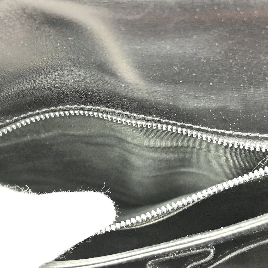 Celine Vintage Shoulder Bag Leather Black Leather Shoulder Bag Bag