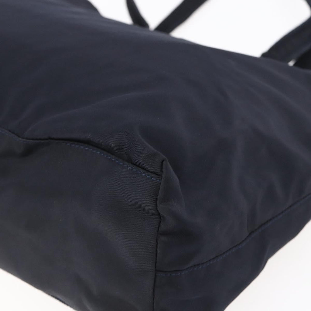 Prada Front Pocket Zip Tote Tessuto Black Nylon Tote Bag Bag