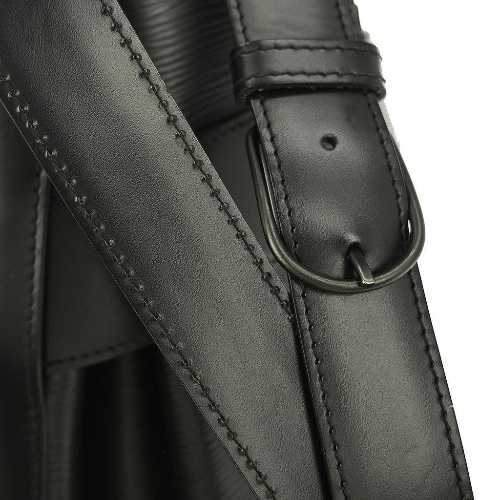 Louis Vuitton Vintage Sac D'epaule Handbag Epi Leather Black Leather Shoulder Bag