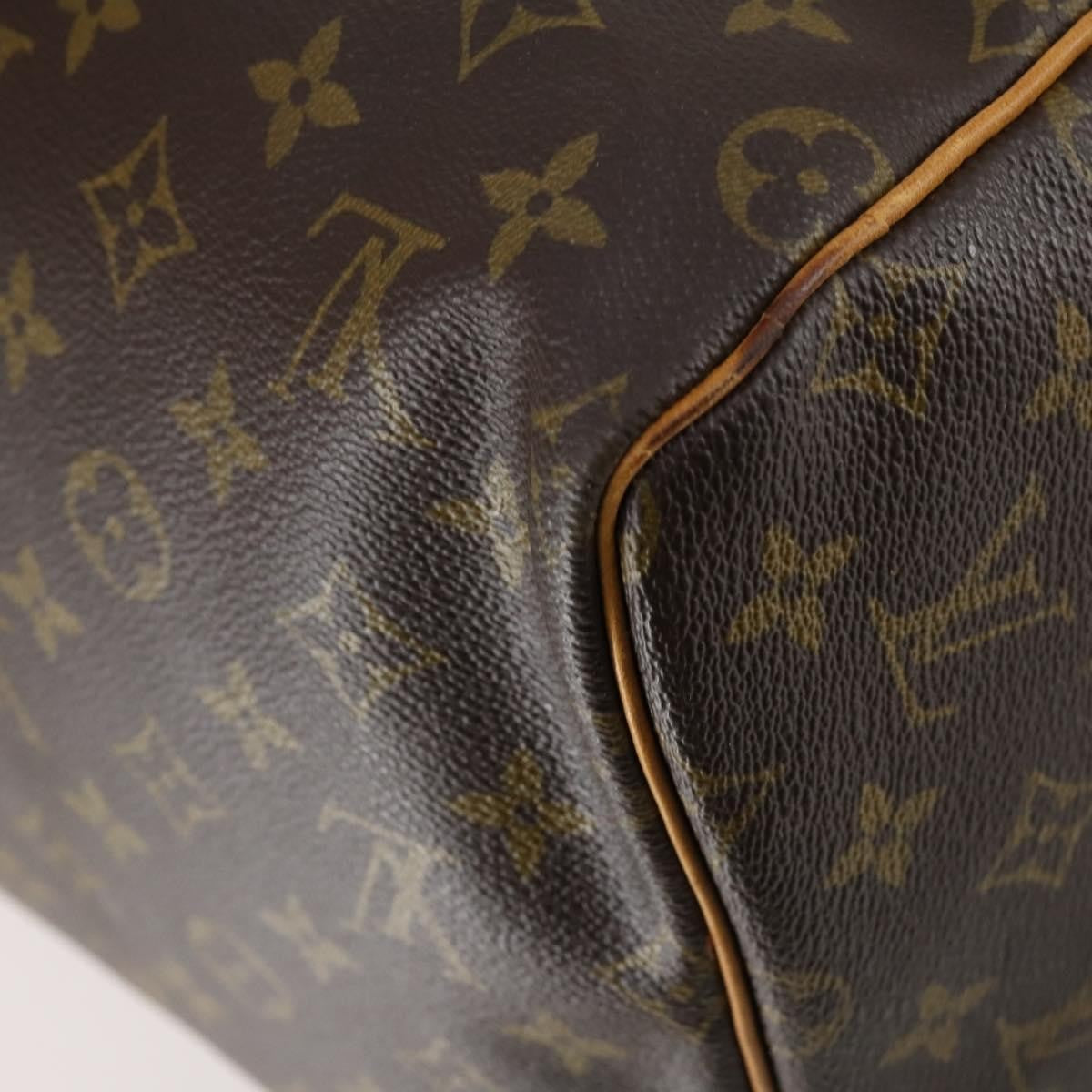 Louis Vuitton Keepall Bag Monogram Canvas Brown Canvas Travel Bag