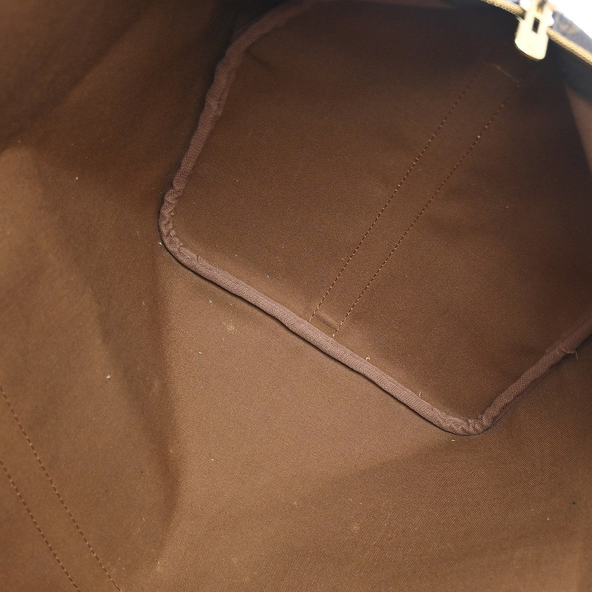 Louis Vuitton Keepall Bandouliere Bag Monogram Canvas Brown Canvas Travel Bag