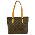 Louis Vuitton Cabas Piano Monogram Canvas Brown Canvas Tote Bag