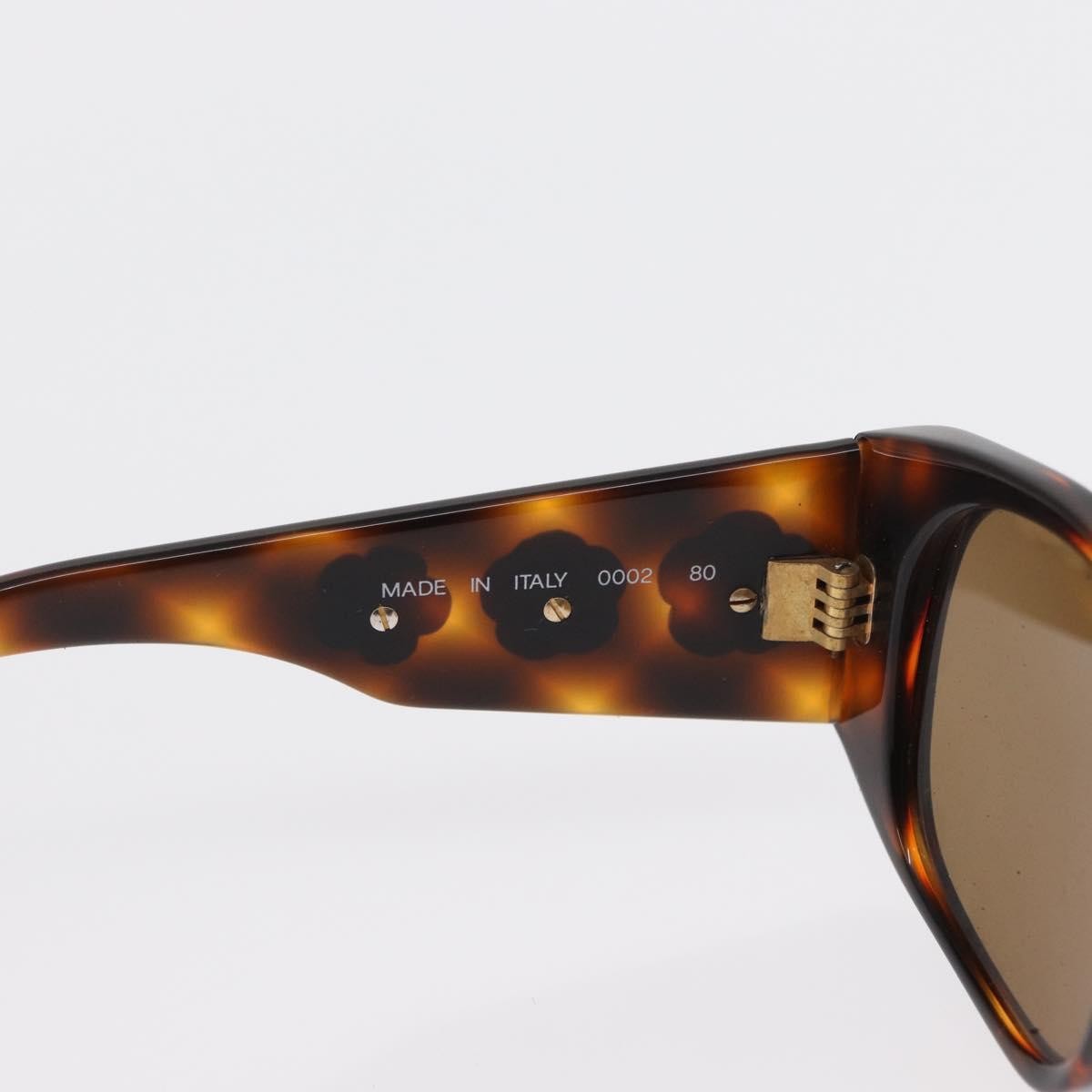 Chanel Camélia Sunglasses Plastic Brown Plastic Sunglasse Accessory