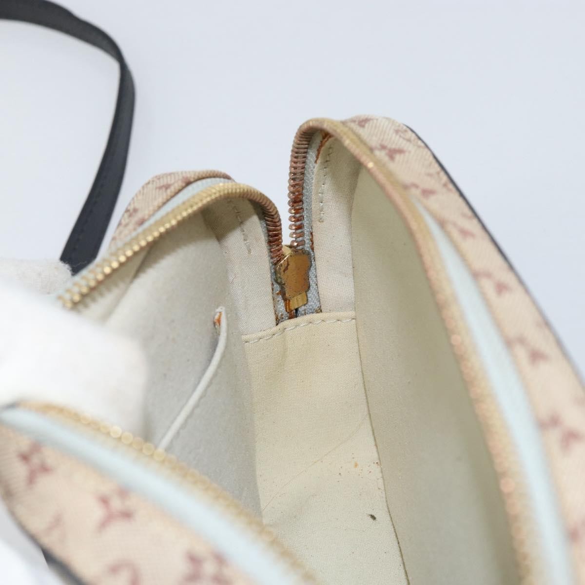 Louis Vuitton Juliette Crossbody Bag Mini Lin Blue Canvas Shoulder Bag