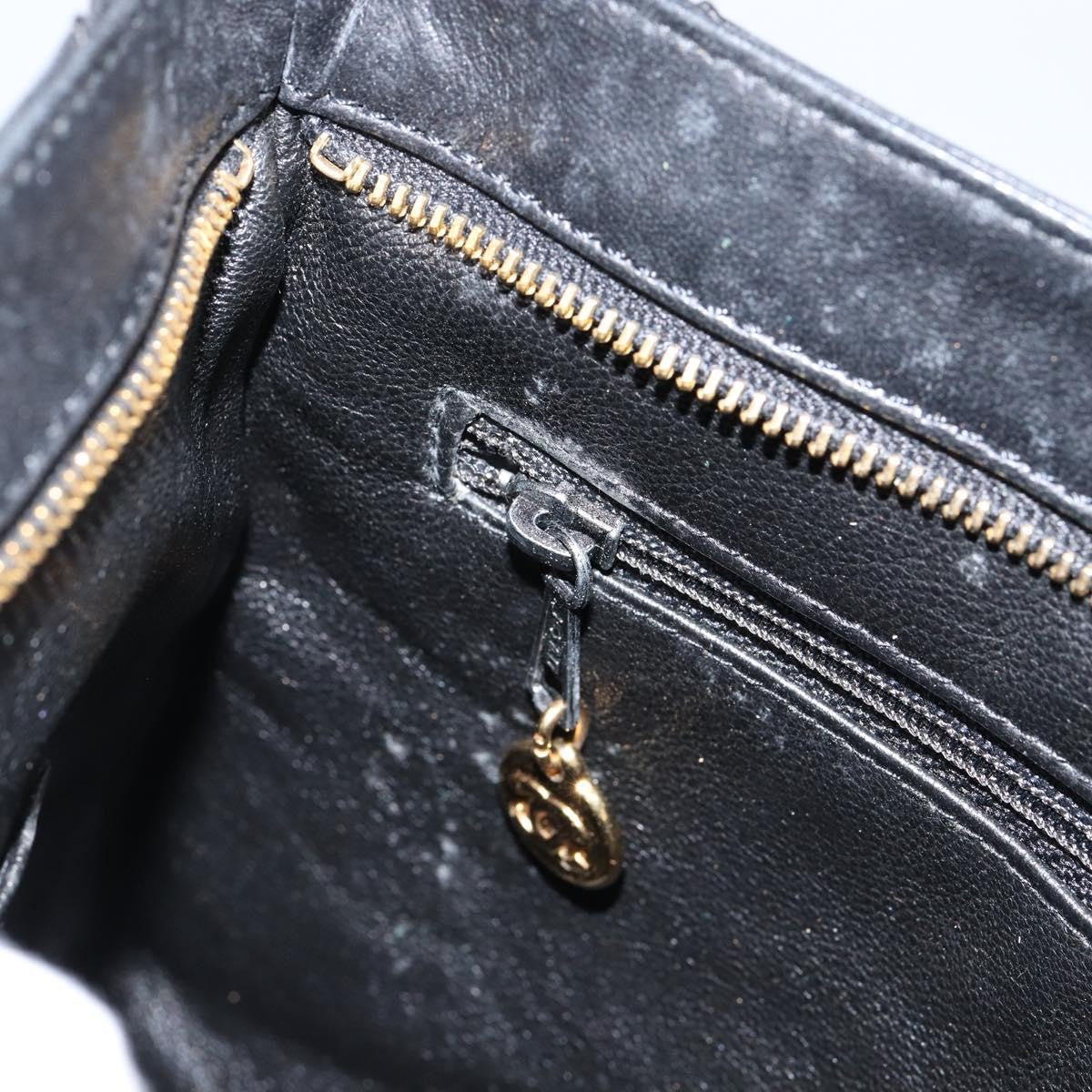 Chanel Vintage Shoulder Bag Leather Black Leather Shoulder Bag Bag