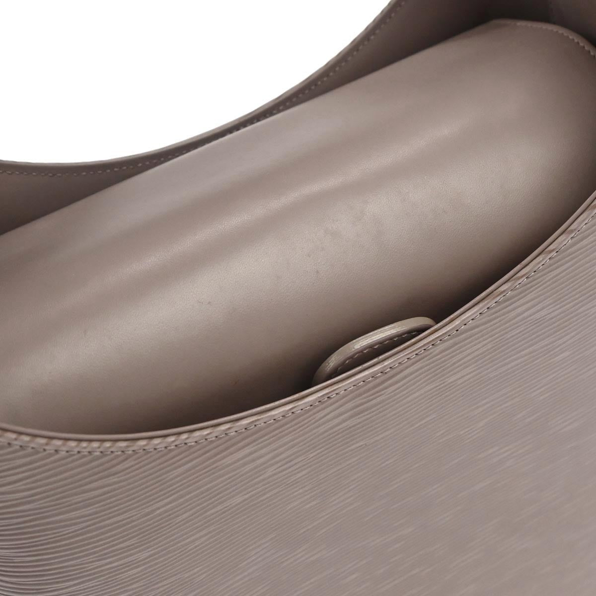 Louis Vuitton Verseau Handbag Epi Leather Purple Leather Shoulder Bag