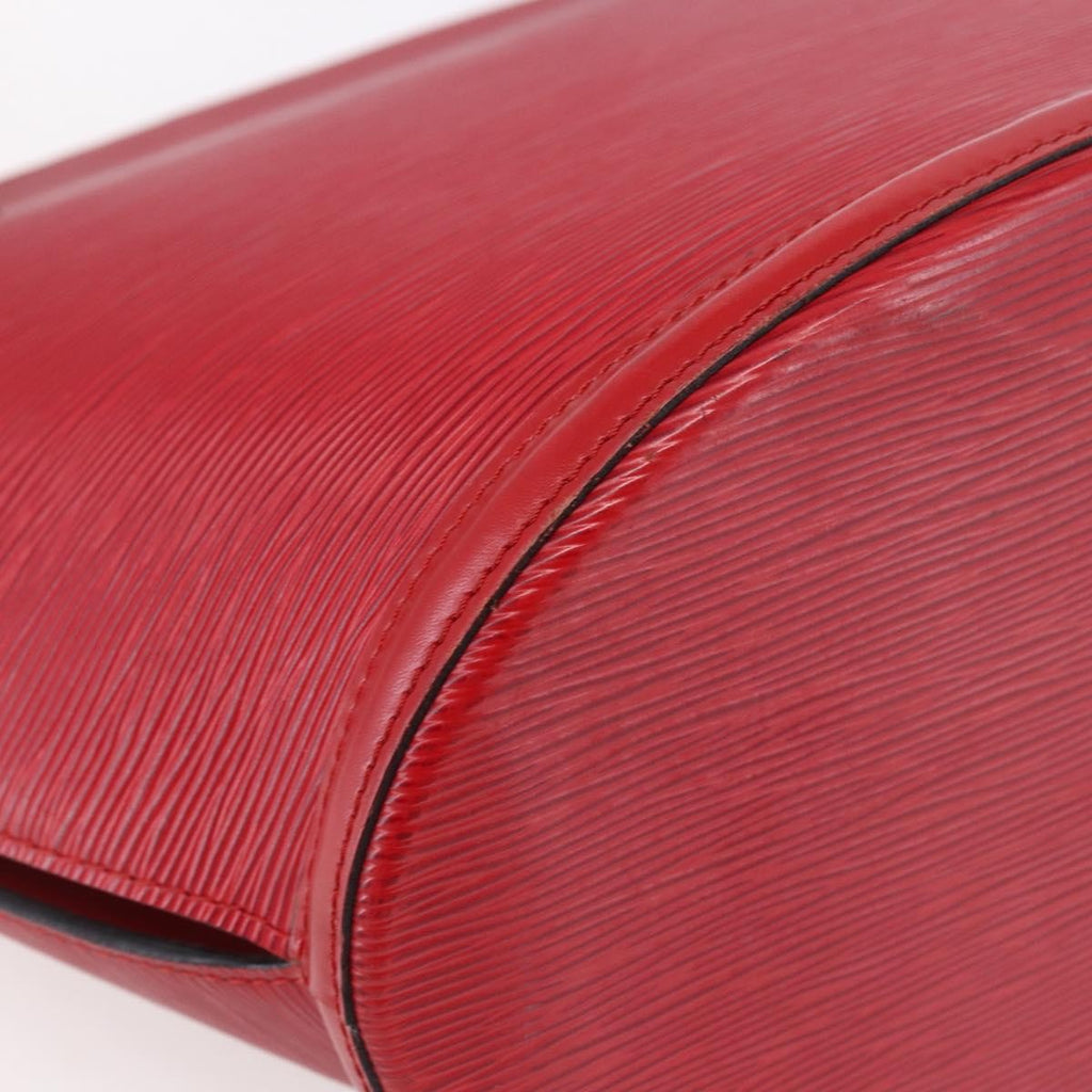Louis Vuitton Saint Jacques Handbag Epi Leather Red Leather Shoulder Bag