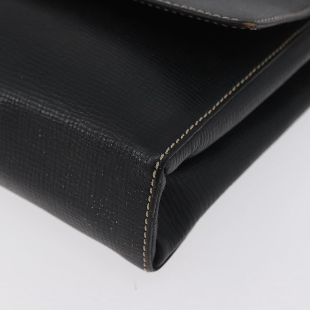 Celine Circle Logo Shoulder Bag Leather Black Leather Shoulder Bag Bag