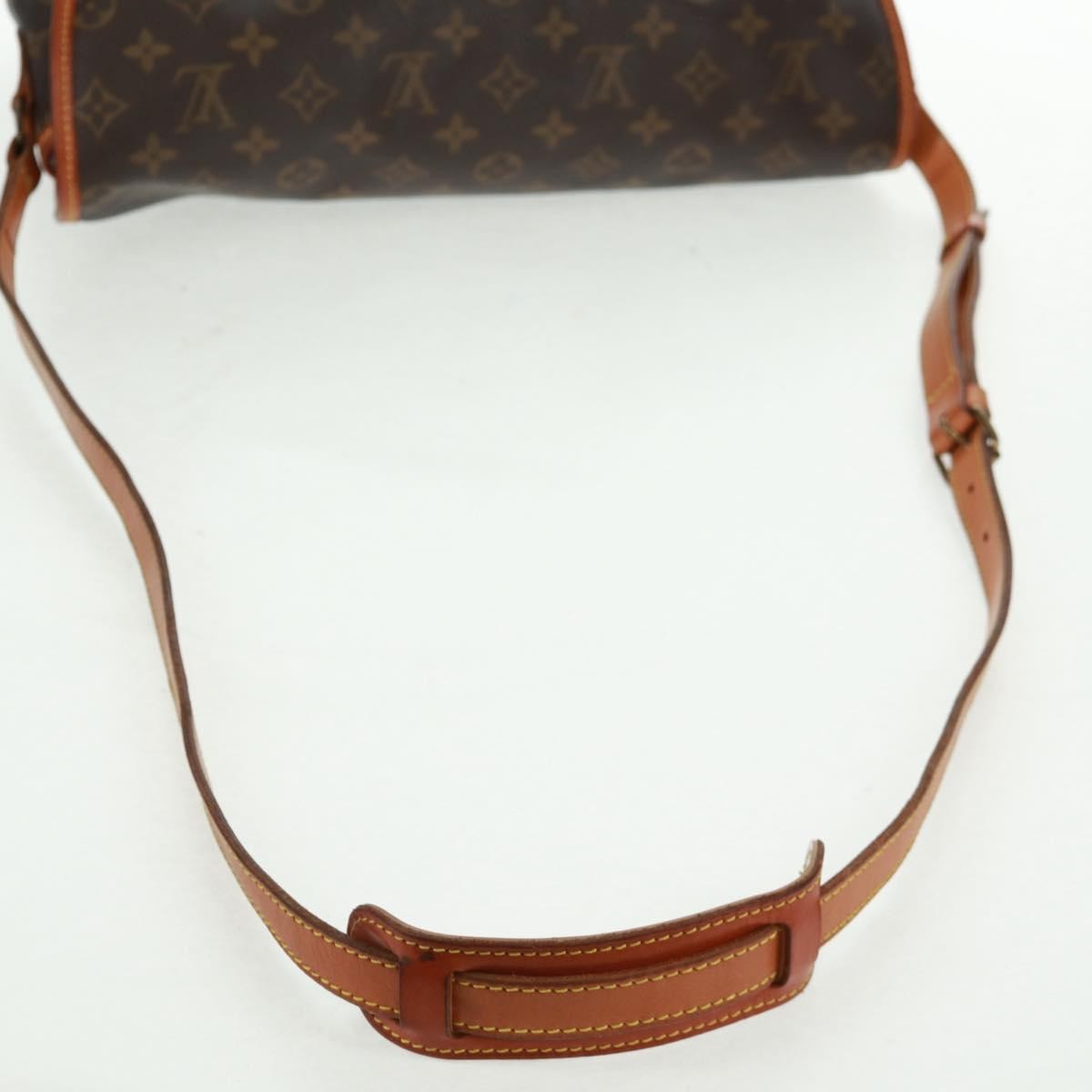 Louis Vuitton Sac Gibeciere Messenger Bag Monogram Canvas Brown Canvas Shoulder Bag