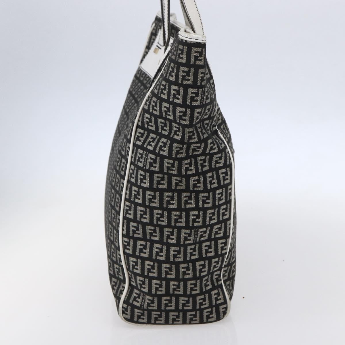 Fendi Zucca Tote Bag Canvas Black Canvas Tote Bag Bag