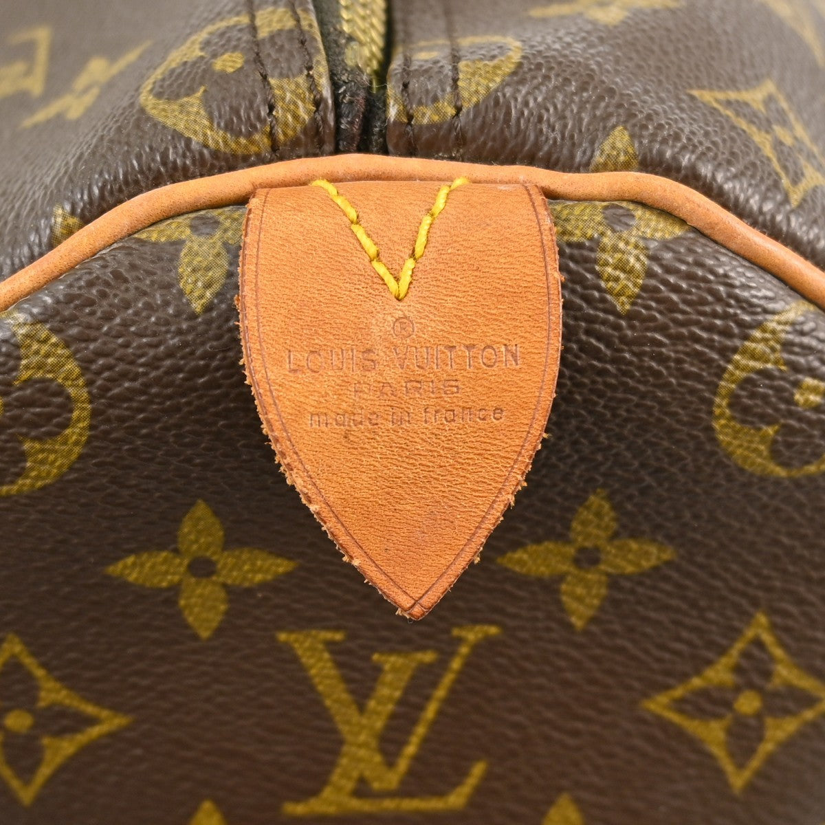 Louis Vuitton Keepall Bag Monogram Canvas Brown Canvas Travel Bag