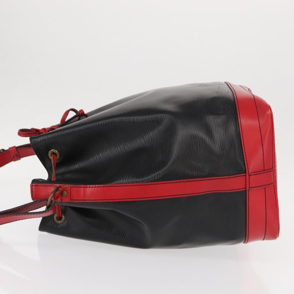 Louis Vuitton Bicolor Noe Handbag Epi Leather Black Leather Shoulder Bag