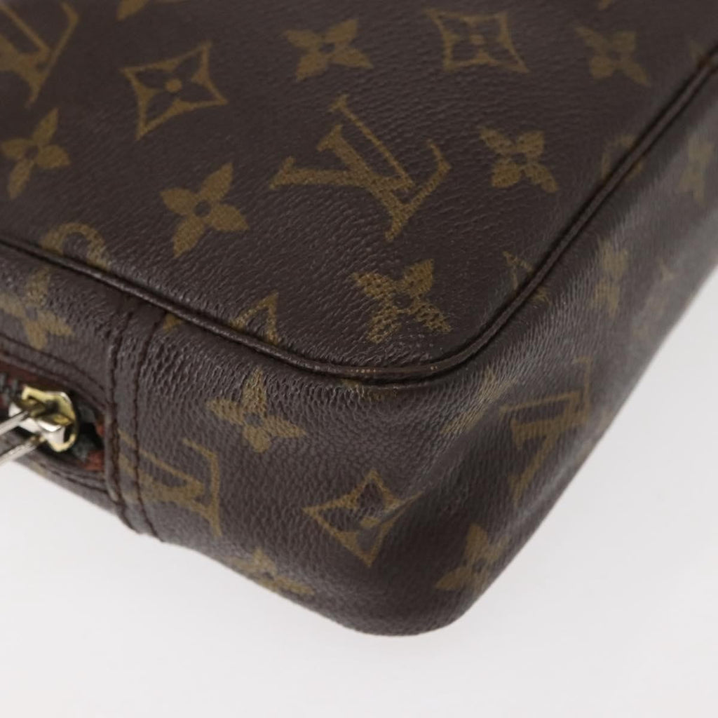 Louis Vuitton Trousse Toilette Monogram Canvas Brown Canvas Clutche & Pouche Bag