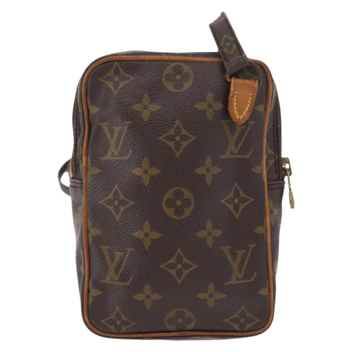 Louis Vuitton Amazone Bag Monogram Canvas Brown Canvas Shoulder Bag