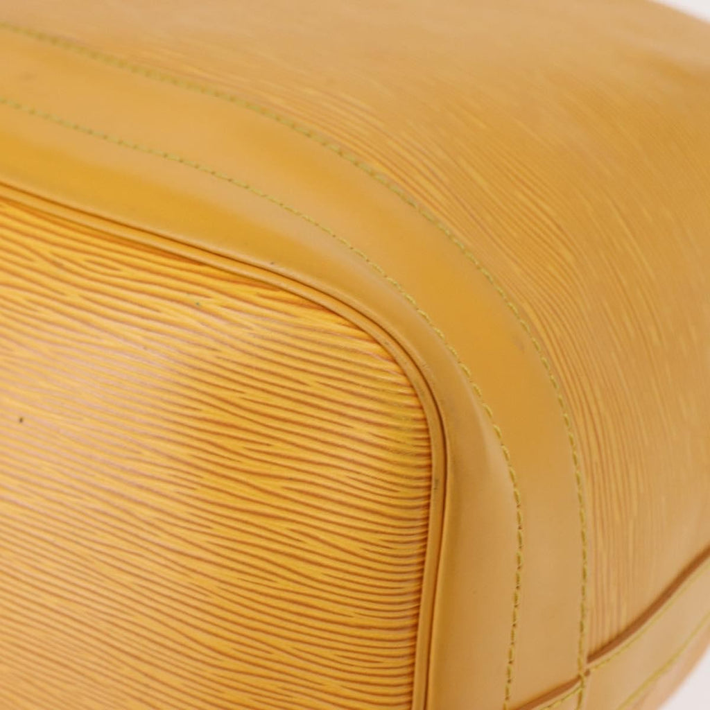 Louis Vuitton Noe Handbag Epi Leather Yellow Leather Shoulder Bag