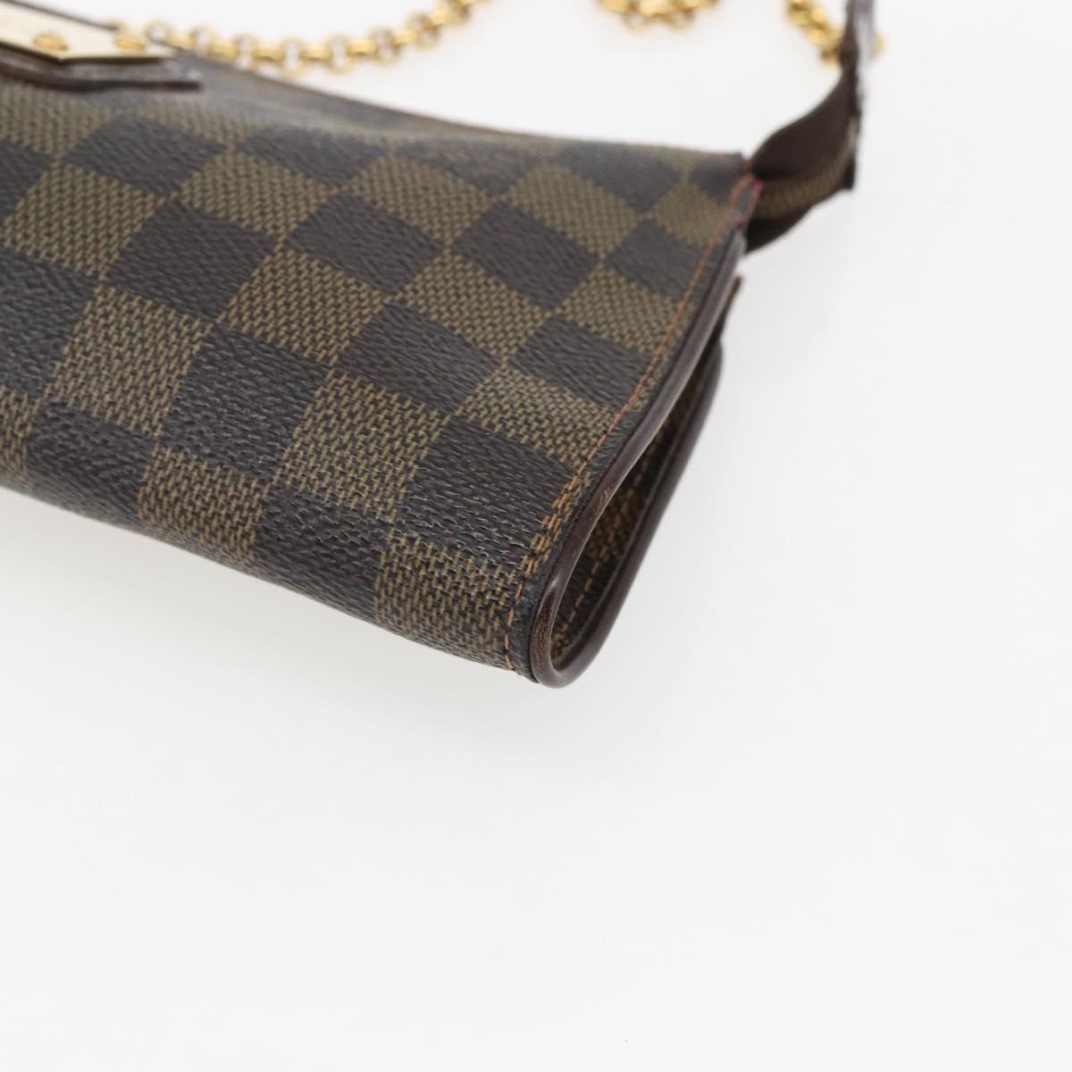 Louis Vuitton Sophie Handbag Damier Brown Canvas Clutche & Pouche Bag