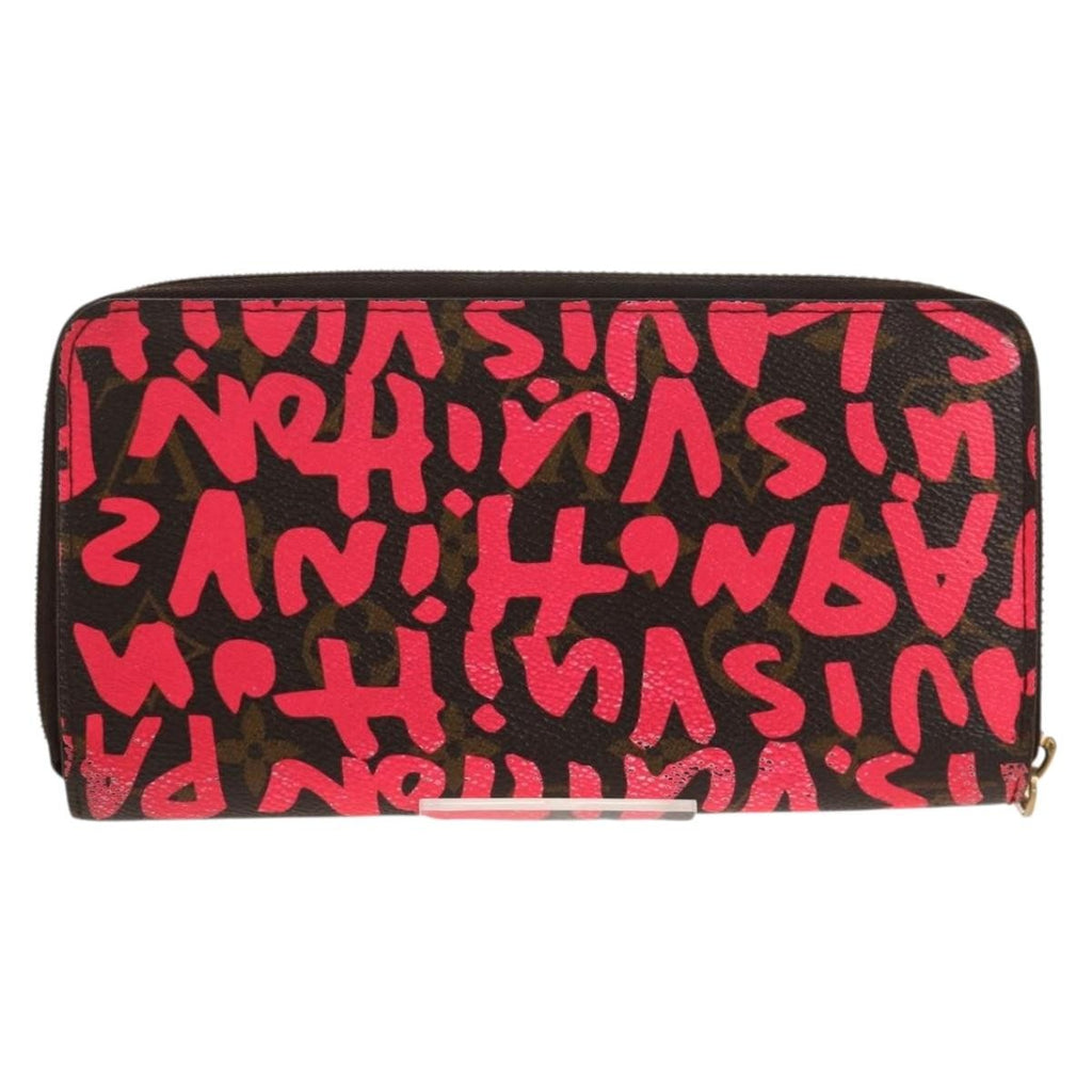 Louis Vuitton Zippy Wallet Canvas Pink Canvas Wallets Accessory