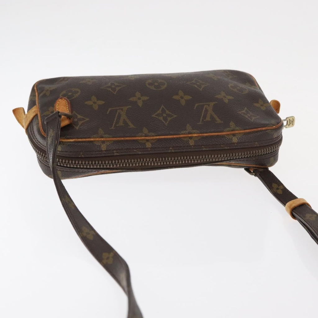 Louis Vuitton Pochette Marly Bandouliere Bag Monogram Canvas Brown Canvas Clutche & Pouche Bag