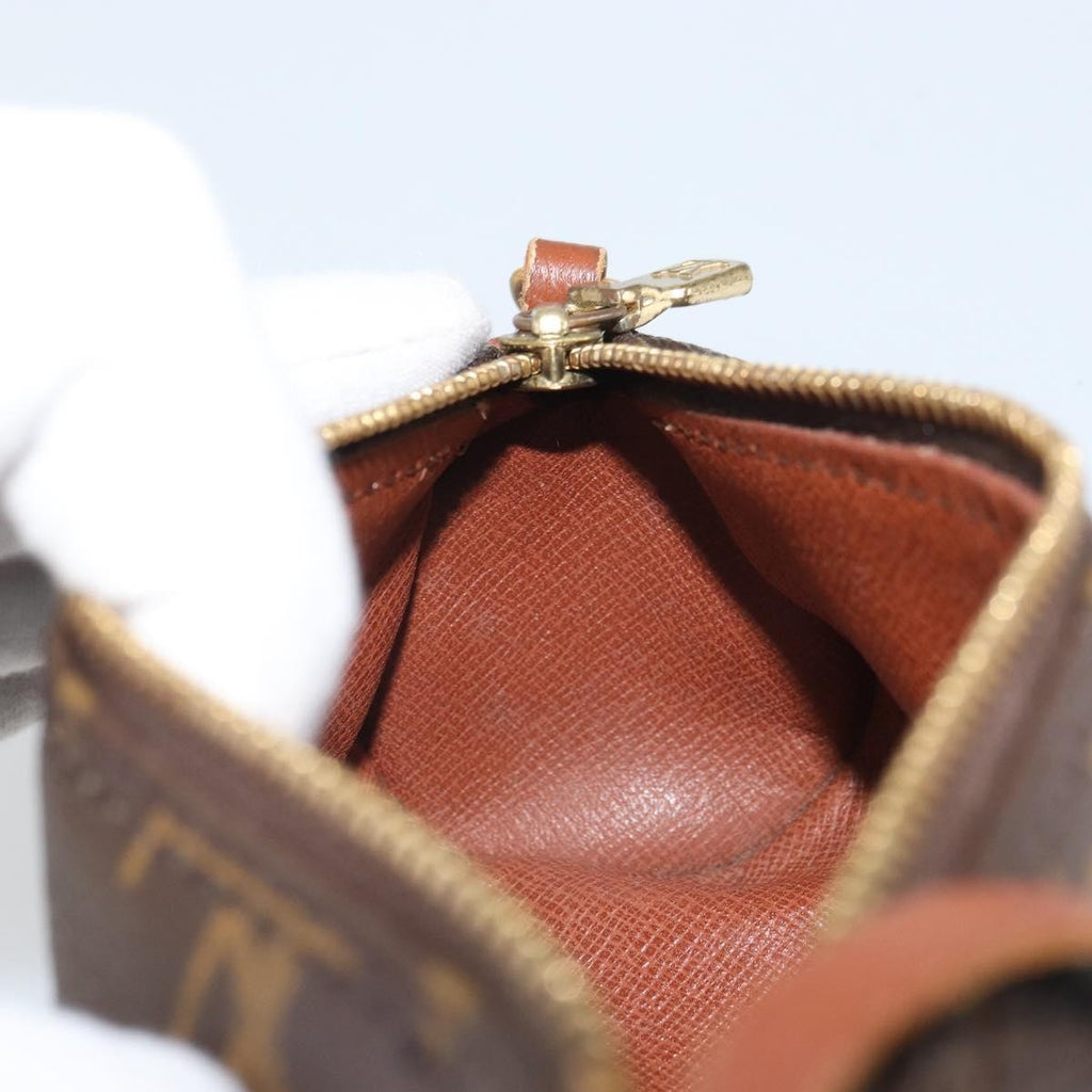 Louis Vuitton Papillon Pochette Monogram Canvas Brown Canvas Clutche & Pouche Bag