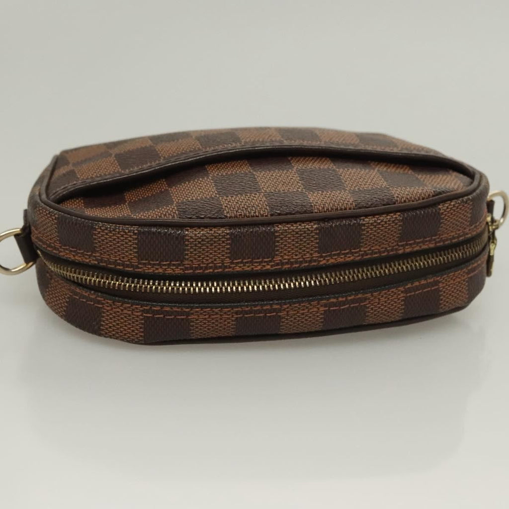 Louis Vuitton Ipanema Handbag Damier Brown Canvas Shoulder Bag
