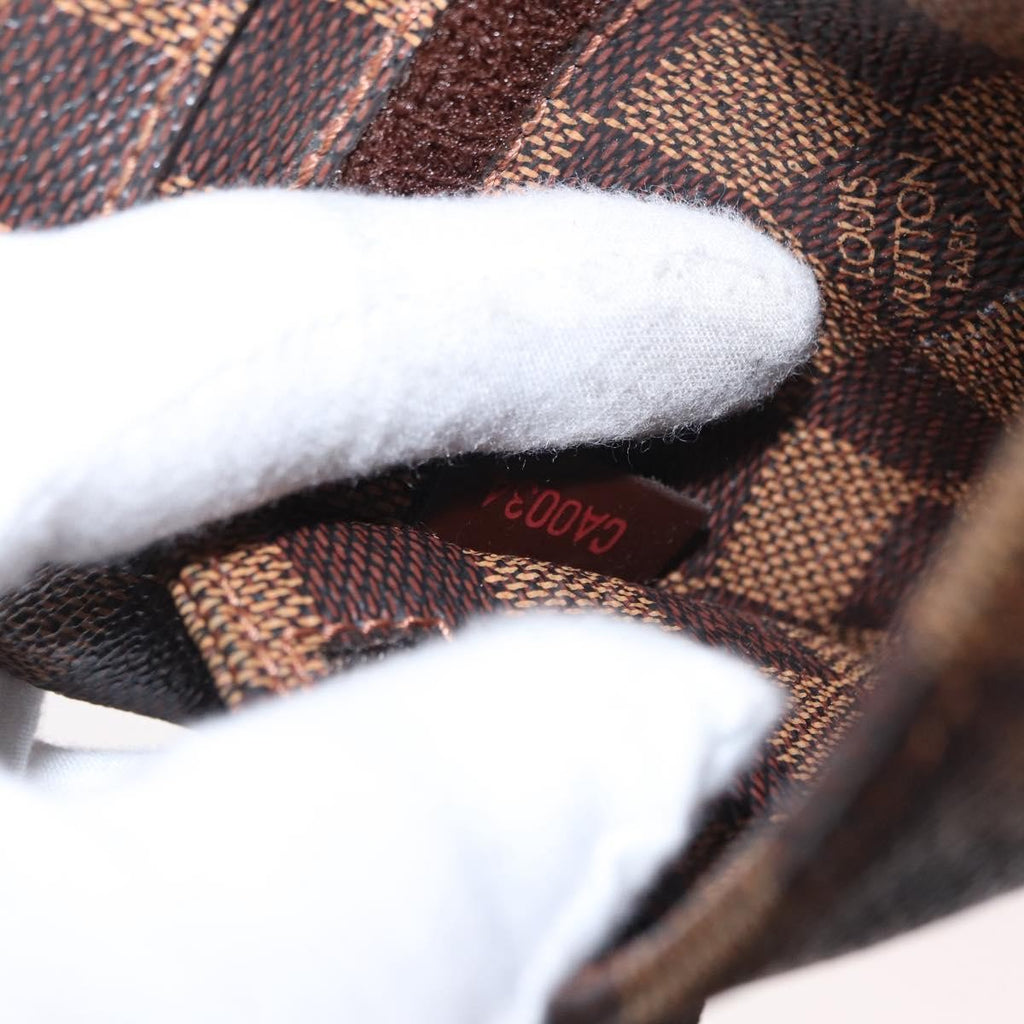 Louis Vuitton Geronimos Waist Bag Damier Brown Canvas Clutche & Pouche Bag