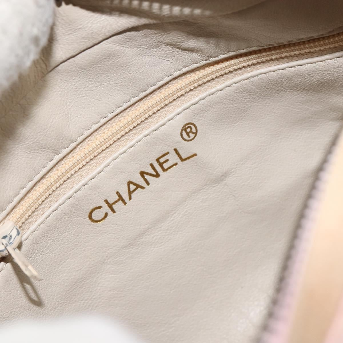 Chanel Vintage Camera Tassel Bag Satin Pink Satin Shoulder Bag Bag