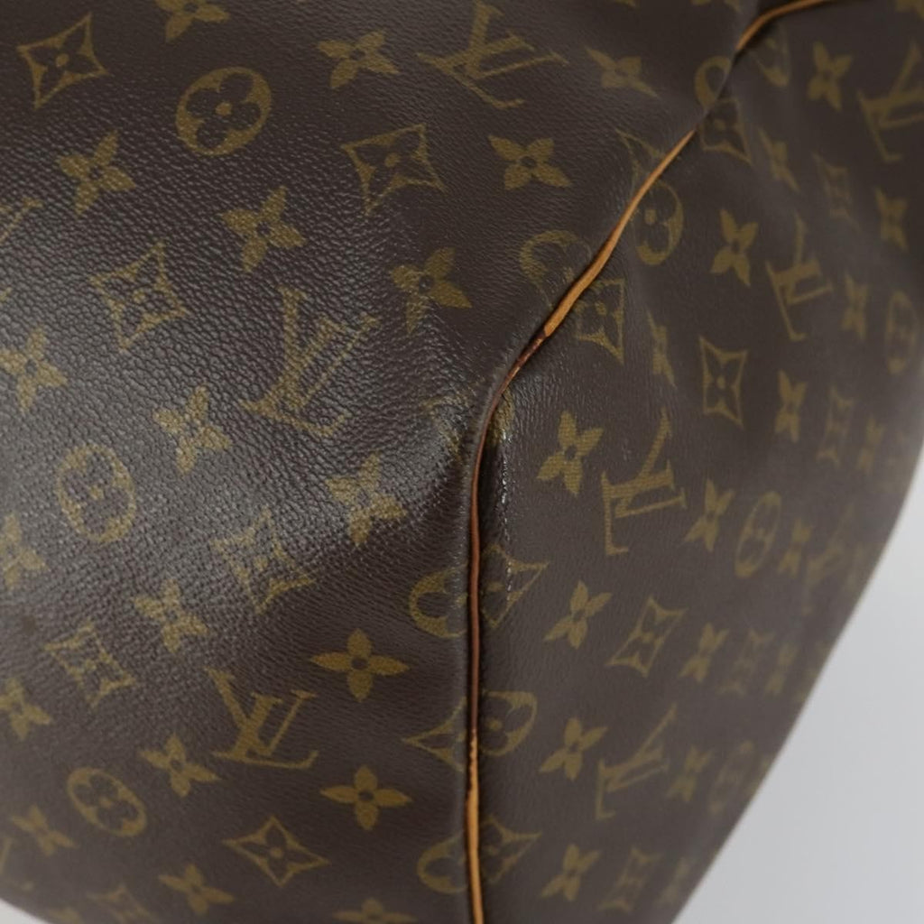 Louis Vuitton Keepall Bag Monogram Canvas Brown Canvas Travel Bag