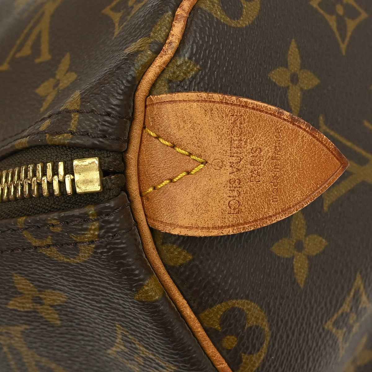 Louis Vuitton Keepall Bag Monogram Canvas Brown Canvas Travel Bag
