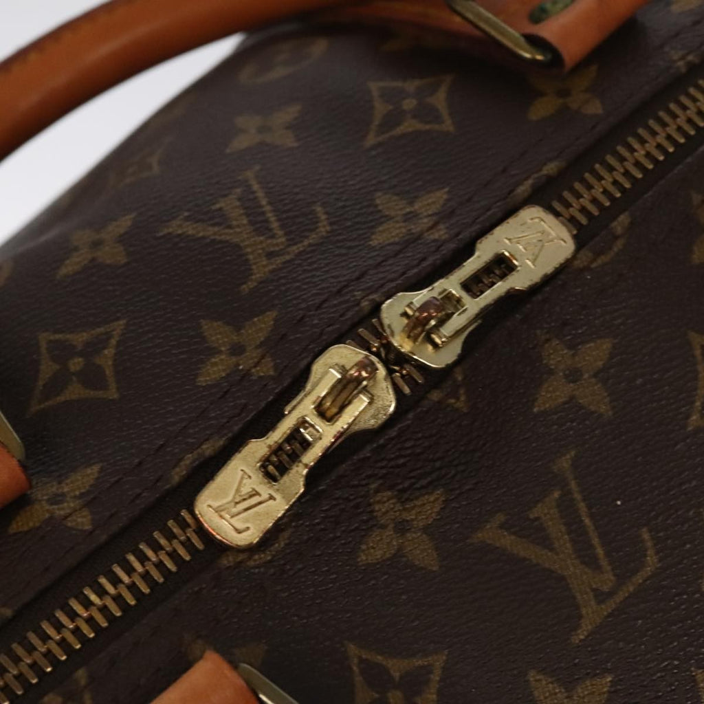 Louis Vuitton Keepall Bandouliere Bag Monogram Canvas Brown Canvas Travel Bag