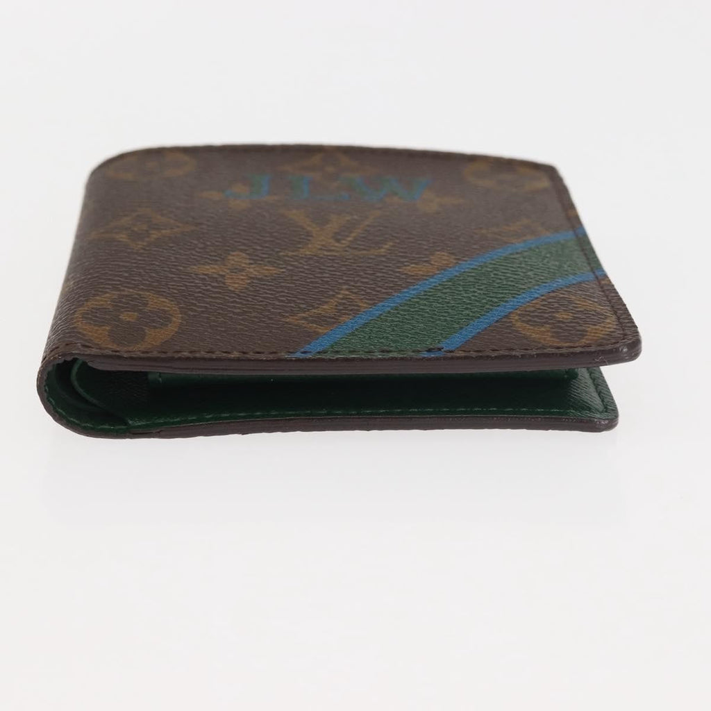 Louis Vuitton Marco Wallet Monogram Canvas Brown Canvas Wallets Accessory