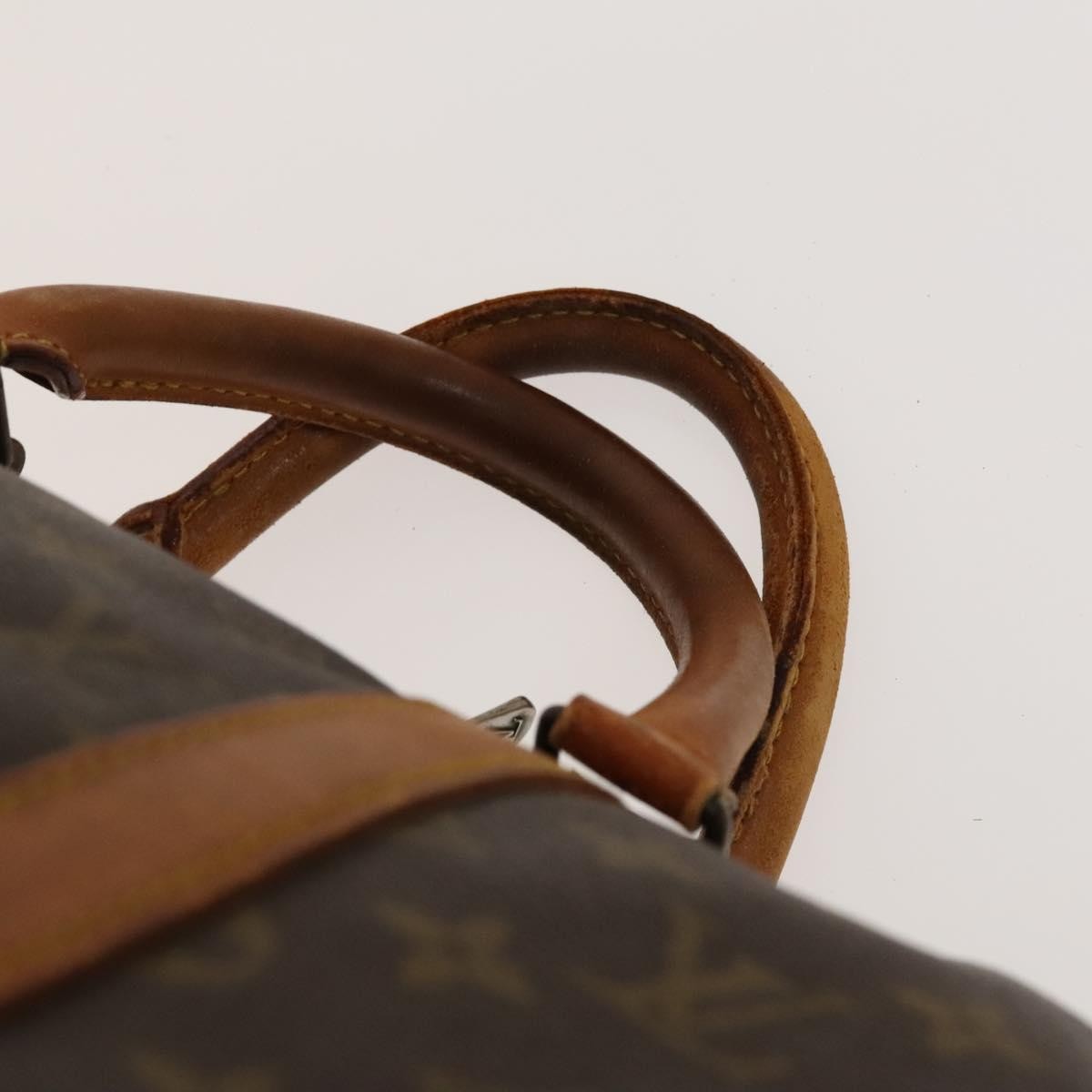 Louis Vuitton Keepall Bag Monogram Canvas Brown Canvas Travel Bag