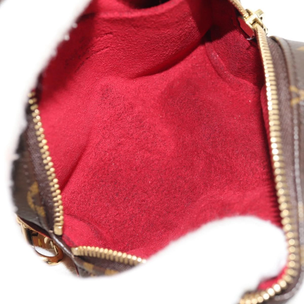 Louis Vuitton Wapity Trousse Pouch Monogram Canvas Brown Canvas Clutche & Pouche Bag