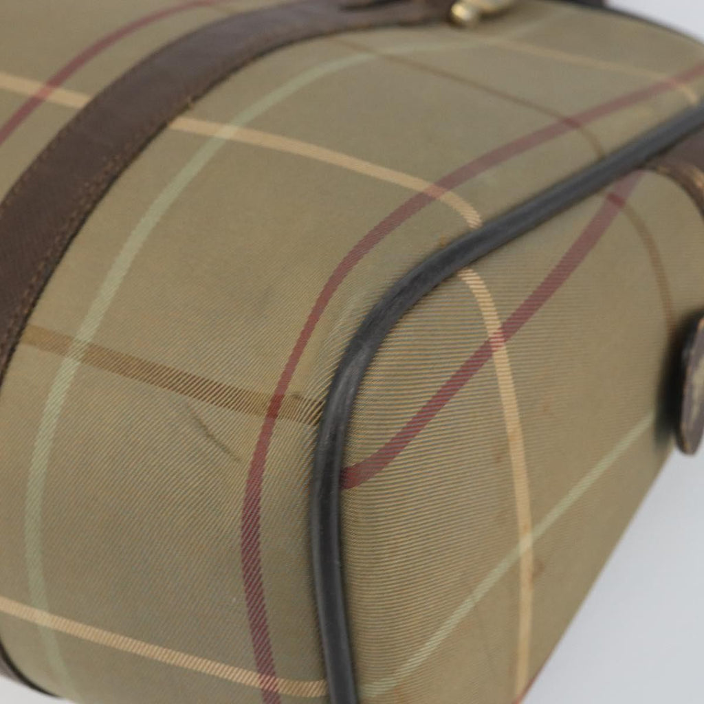 Burberry Nova Handbag Canvas Beige Canvas Handbag